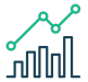 Ícono mejora en Service Level por optimización de descansos y actividades